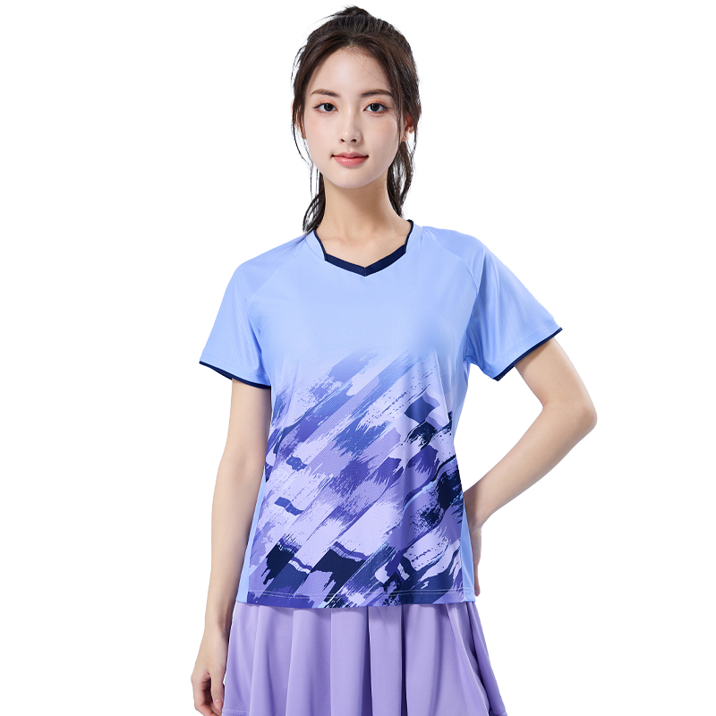 Badminton Materi - Badminton Shirts Women 3D Printed High