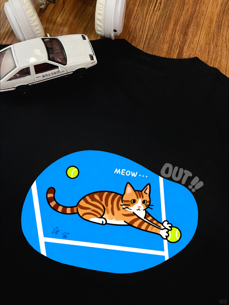 Badminton Png - Badminton, Tennis, Volleyball Court Cat Cartoon