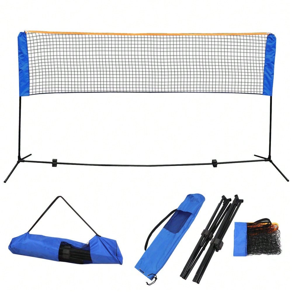 Badminton Net - 10x5FT Portable Adjustable Badminton Volleyball Tennis