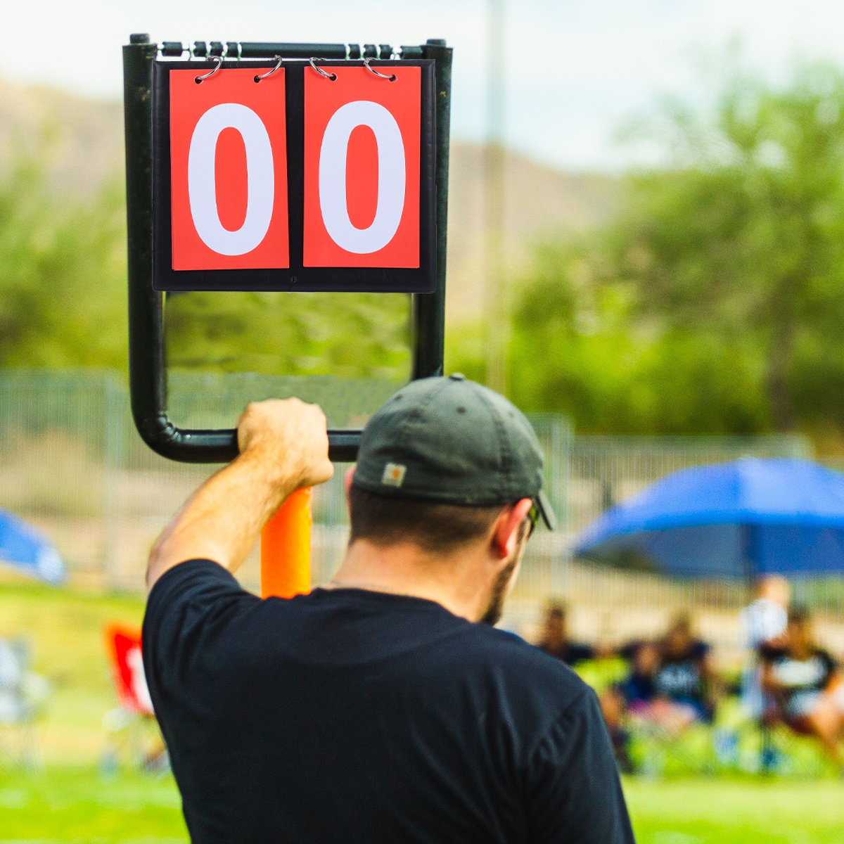 Badminton Score Counter - Scoreboard for Sport 2-Digit Manual Flip