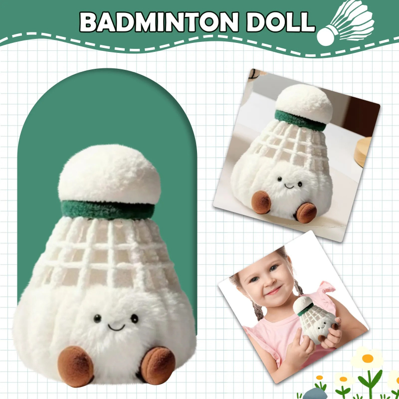 Badminton Plush Pendant Cute K - Badminton House 评论和价格