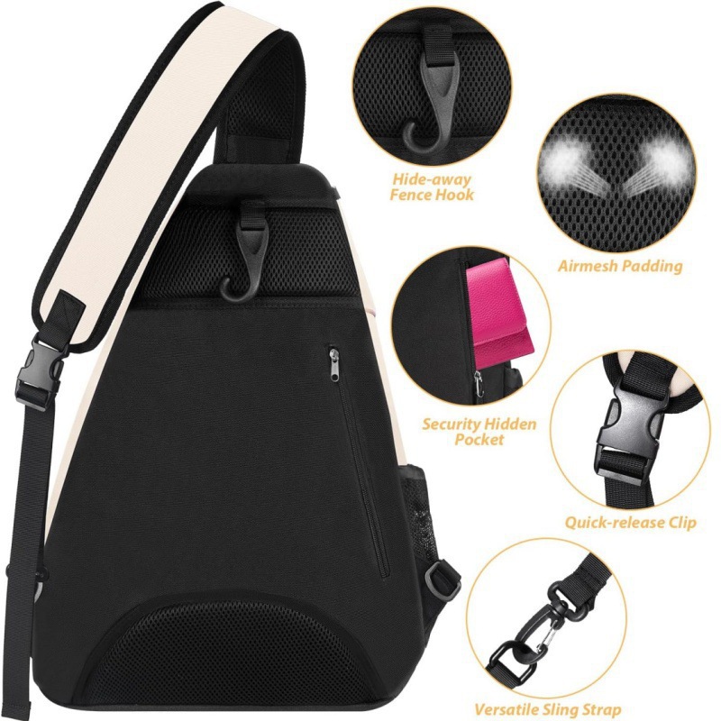 Outdoor Training Crossbody Bag - Badminton Player 评论和价格