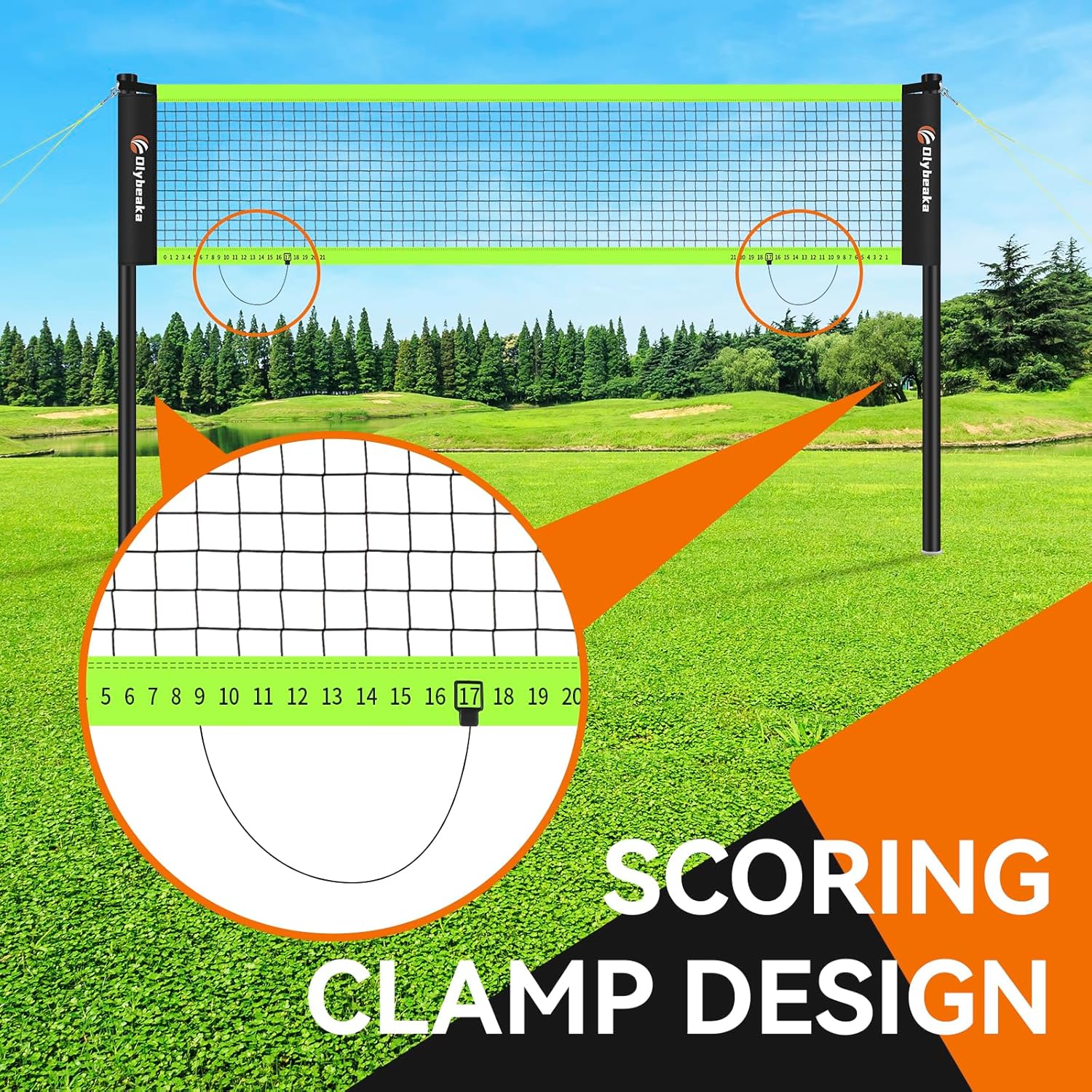 12ft Badminton Net Set for Bac - Badminton Net 评论和价格