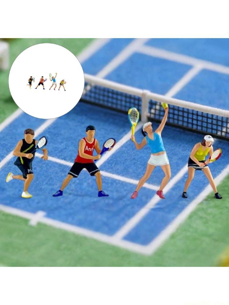 QX2E 1:64 Scale Miniature Figu - Badminton Player 评论和价格