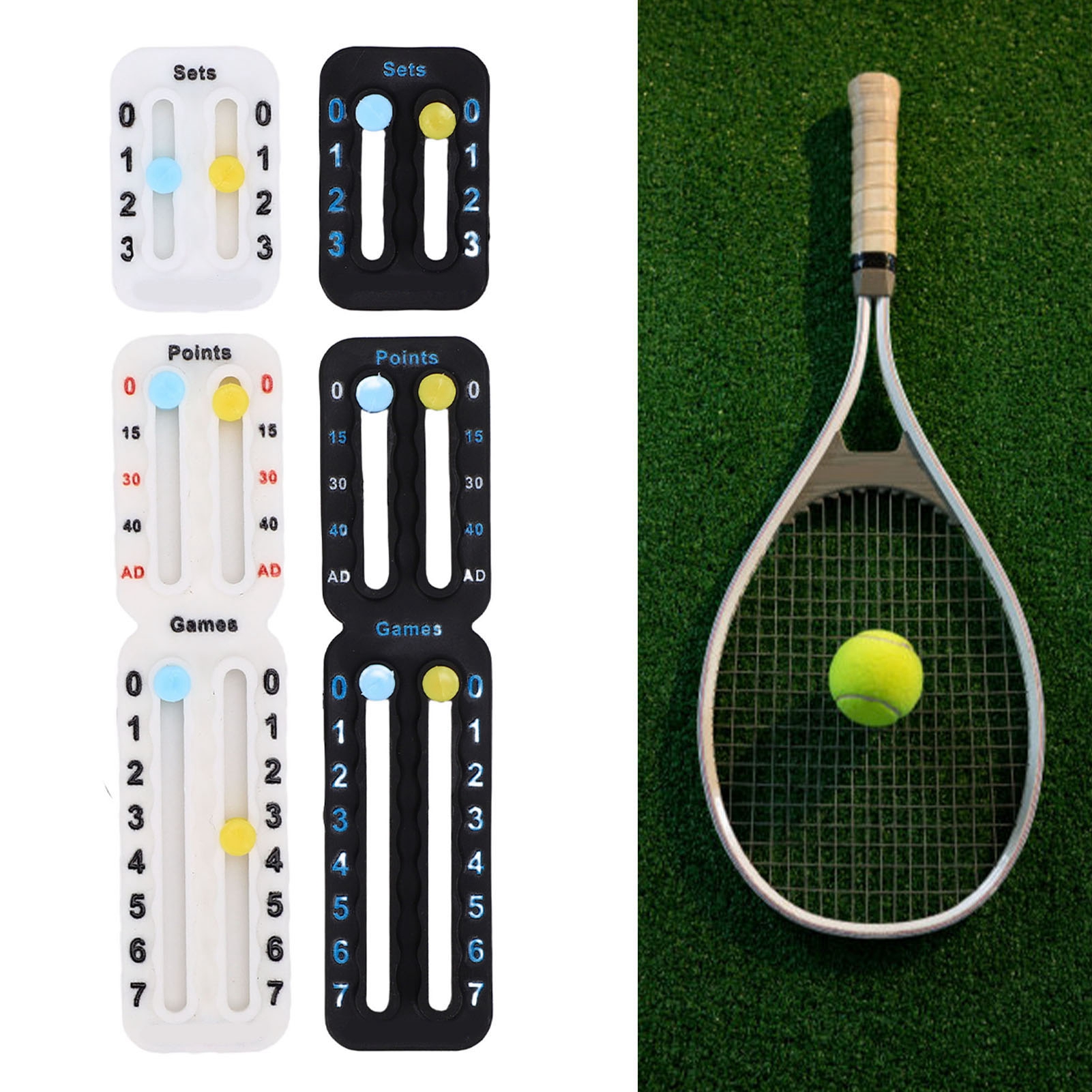 Tennis Score Keeper for Racket - Badminton Score Counter 评论和价格