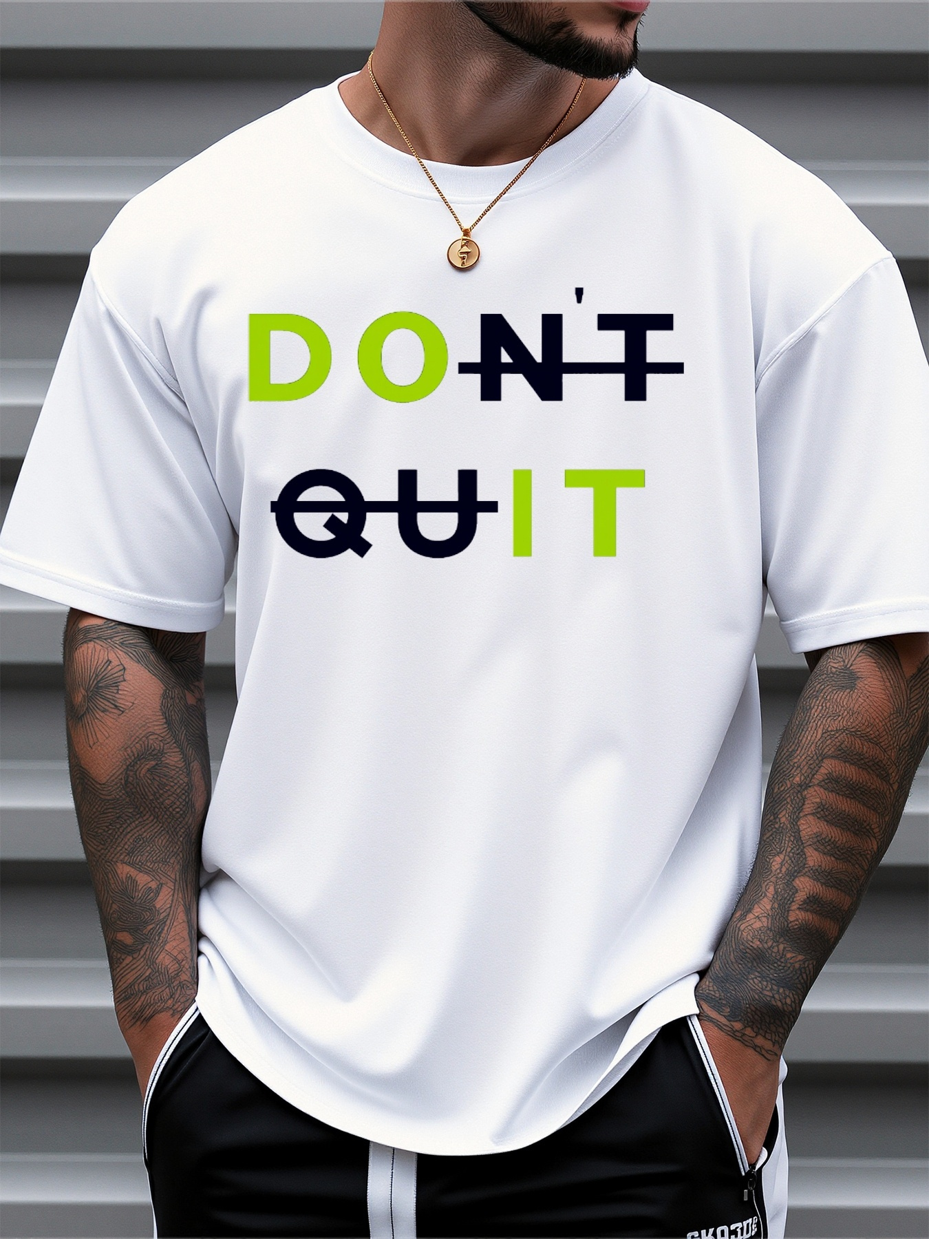 Men's Pure Cotton Casual T-Shi - T Shirt Dry Fit 评论和价格