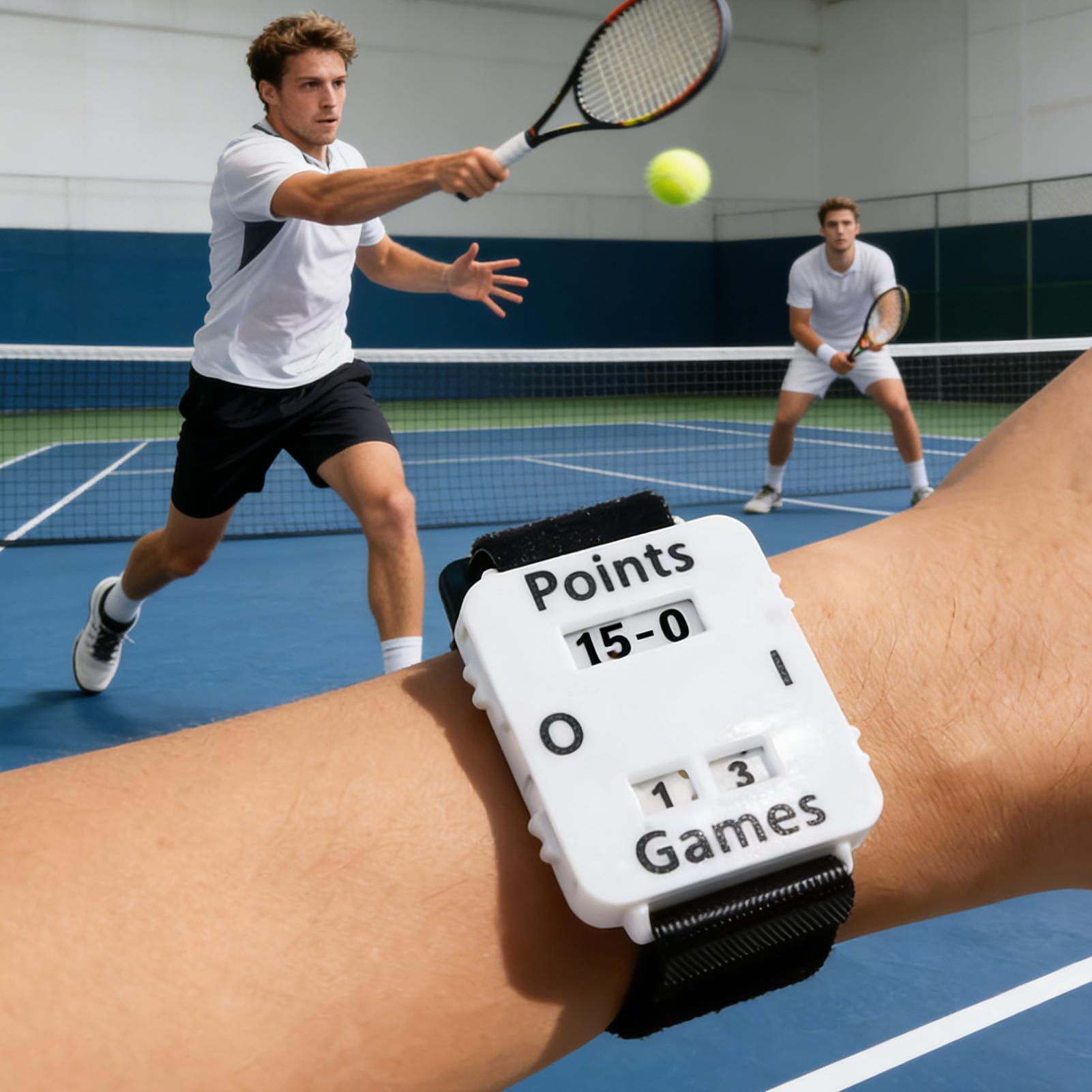Tennis Score Keeper Wristband  - Badminton Score Counter 评论和价格