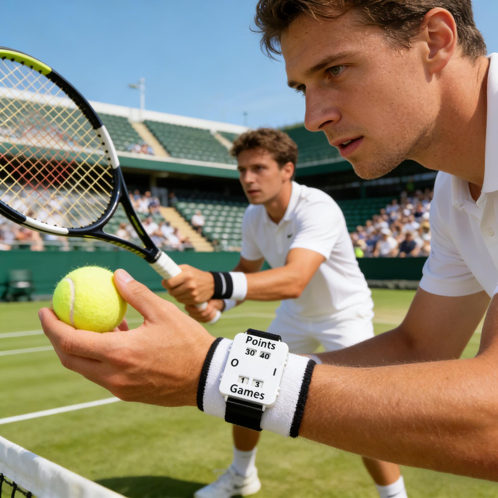 Tennis Score Keeper Wristband  - Badminton Score Counter 评论和价格