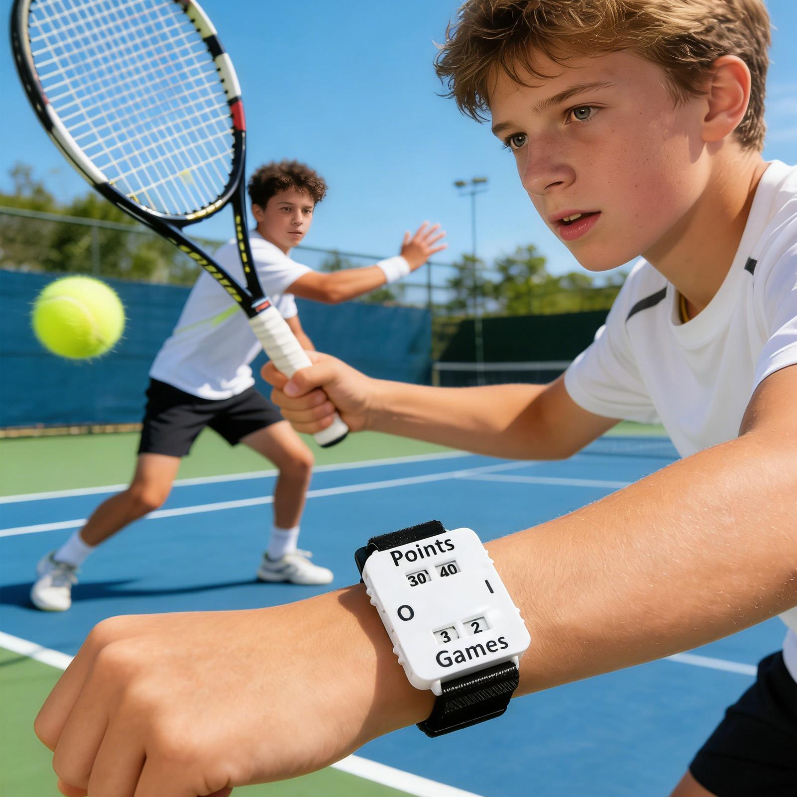 Tennis Score Keeper Wristband  - Badminton Score Counter 评论和价格