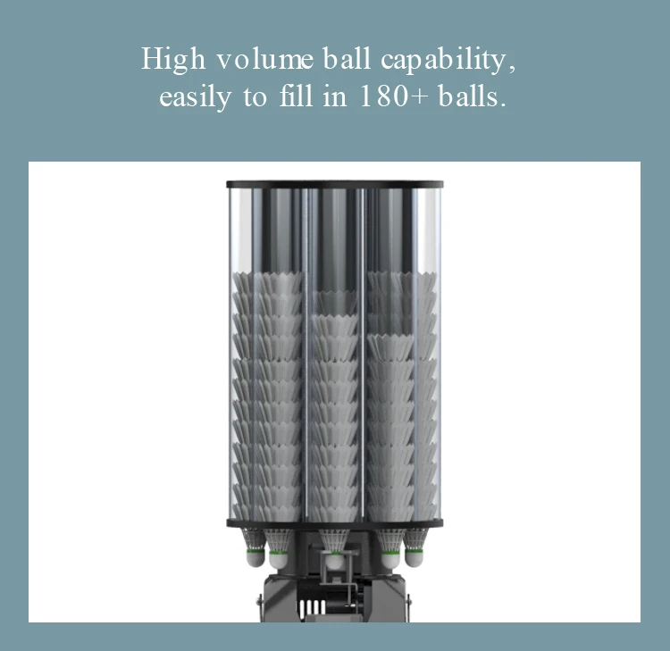 Hot Sales Auto Shuttlecock Fee - Feeder Machine Badminton 评论和价格