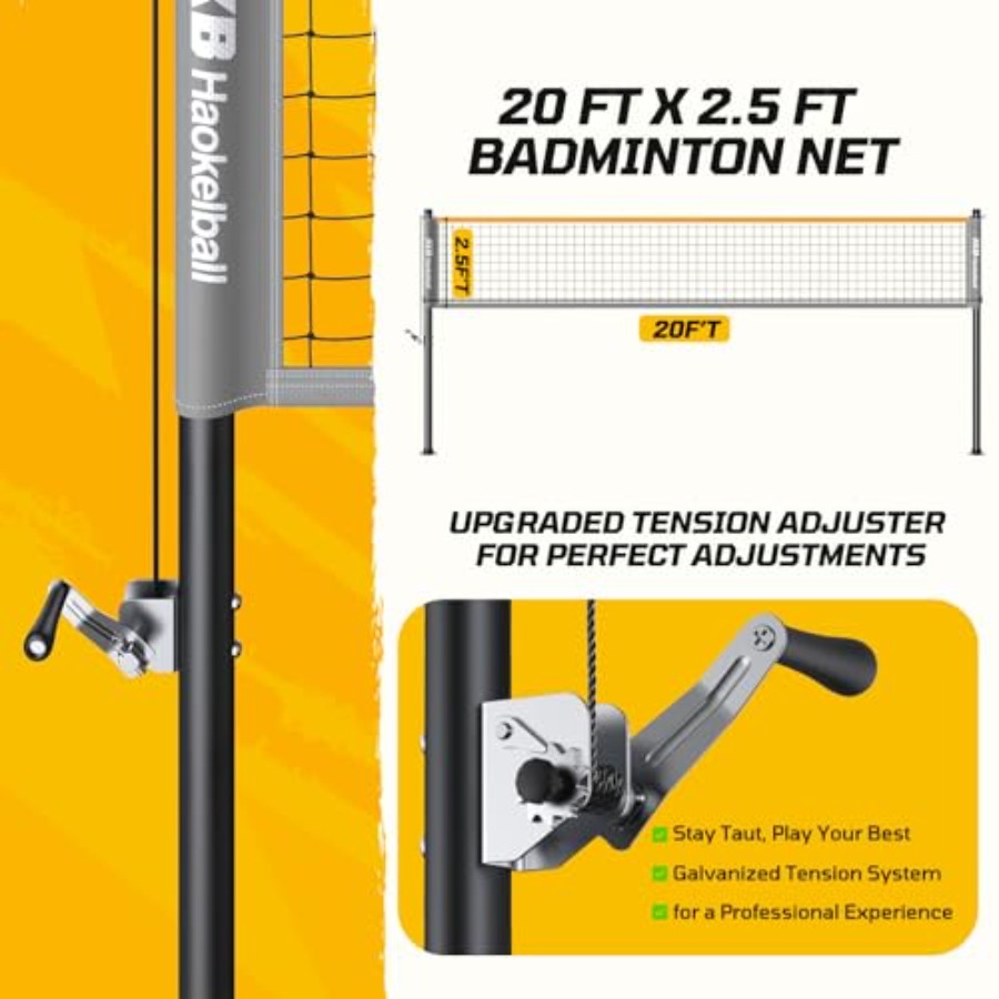Backyard outdoor badminton set - Badminton Net 评论和价格