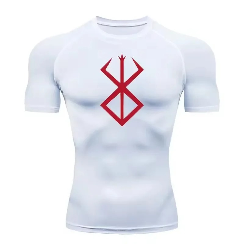 Men Casual Fitness Gym Compres - T Shirt Dry Fit 评论和价格