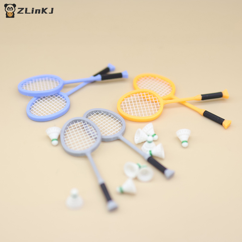 ▶1Pair 1:12 Dollhouse Simulati - Badminton House 评论和价格