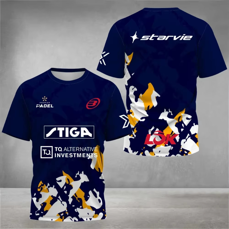 Fashion New Men's Quick Dry Te - Badminton Png 评论和价格