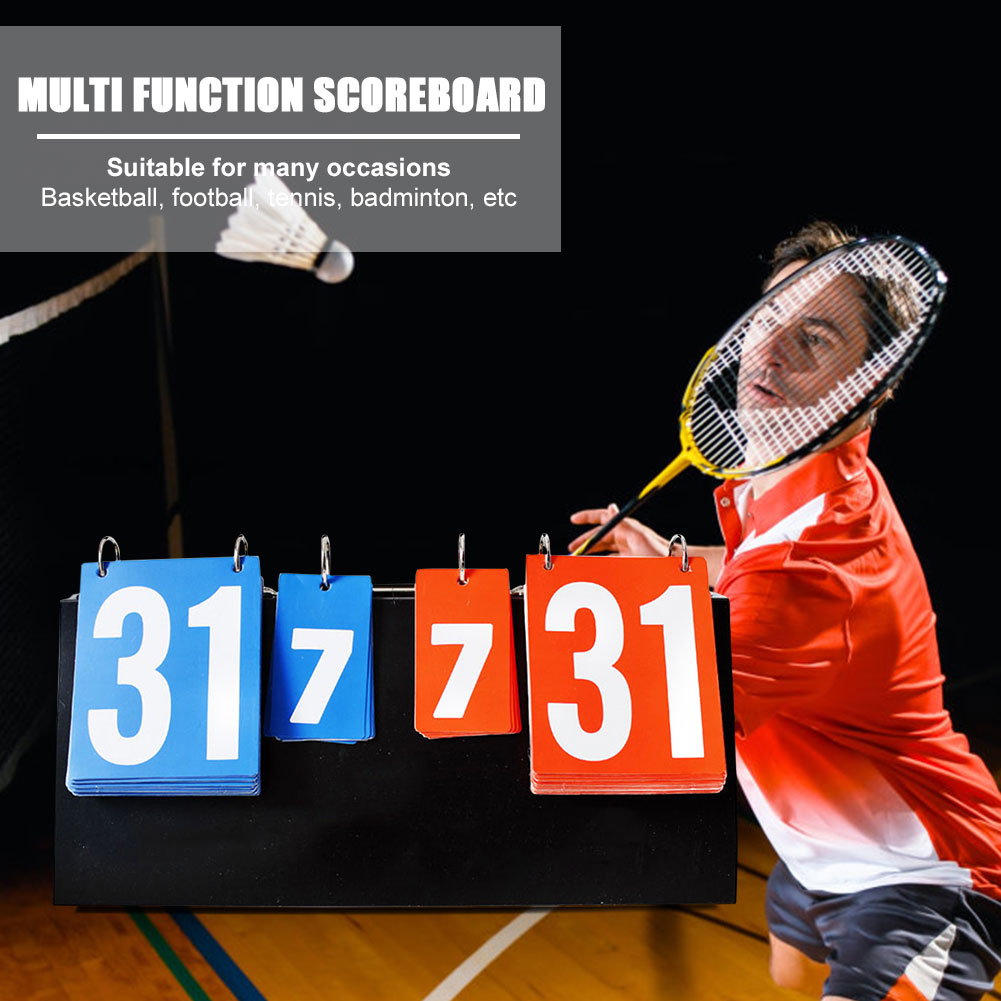 2/4-Digit Scoreboard Sports Co - Badminton Score Counter 评论和价格