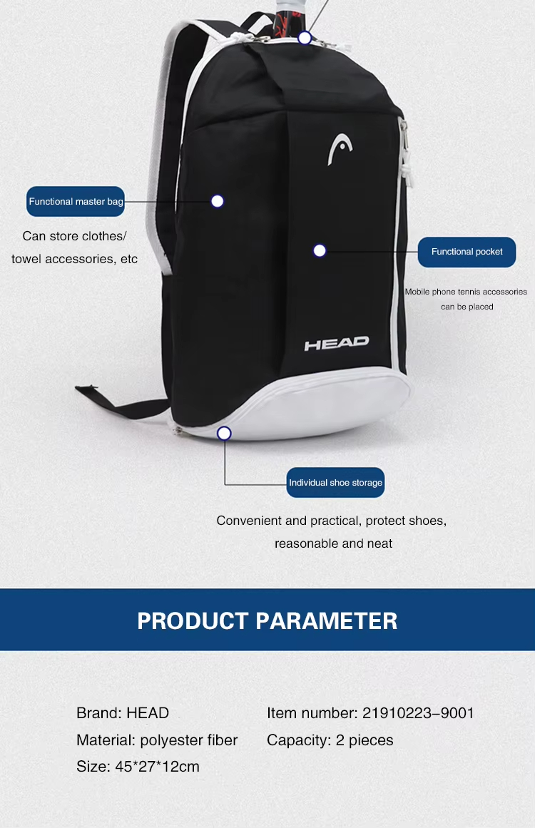 HEAD Tennis Racket Bag Large C - Badminton Player 评论和价格