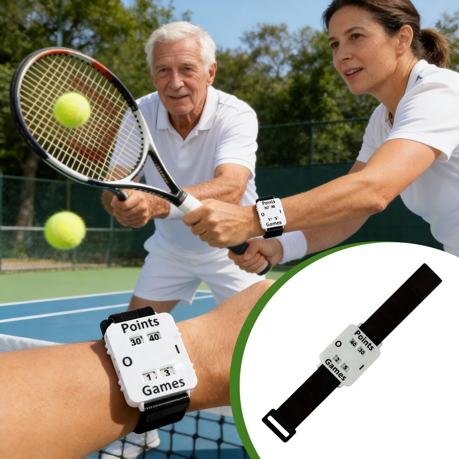 Tennis Score Keeper Wristband  - Badminton Score Counter 评论和价格