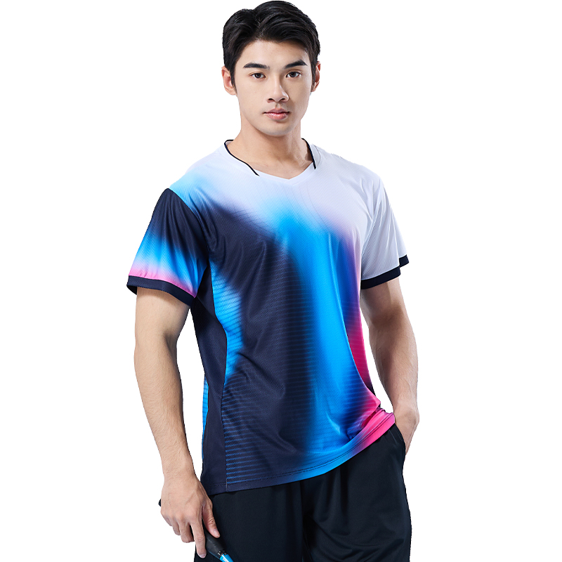 Men New Badminton Shirts Runni - Badminton Materi 评论和价格
