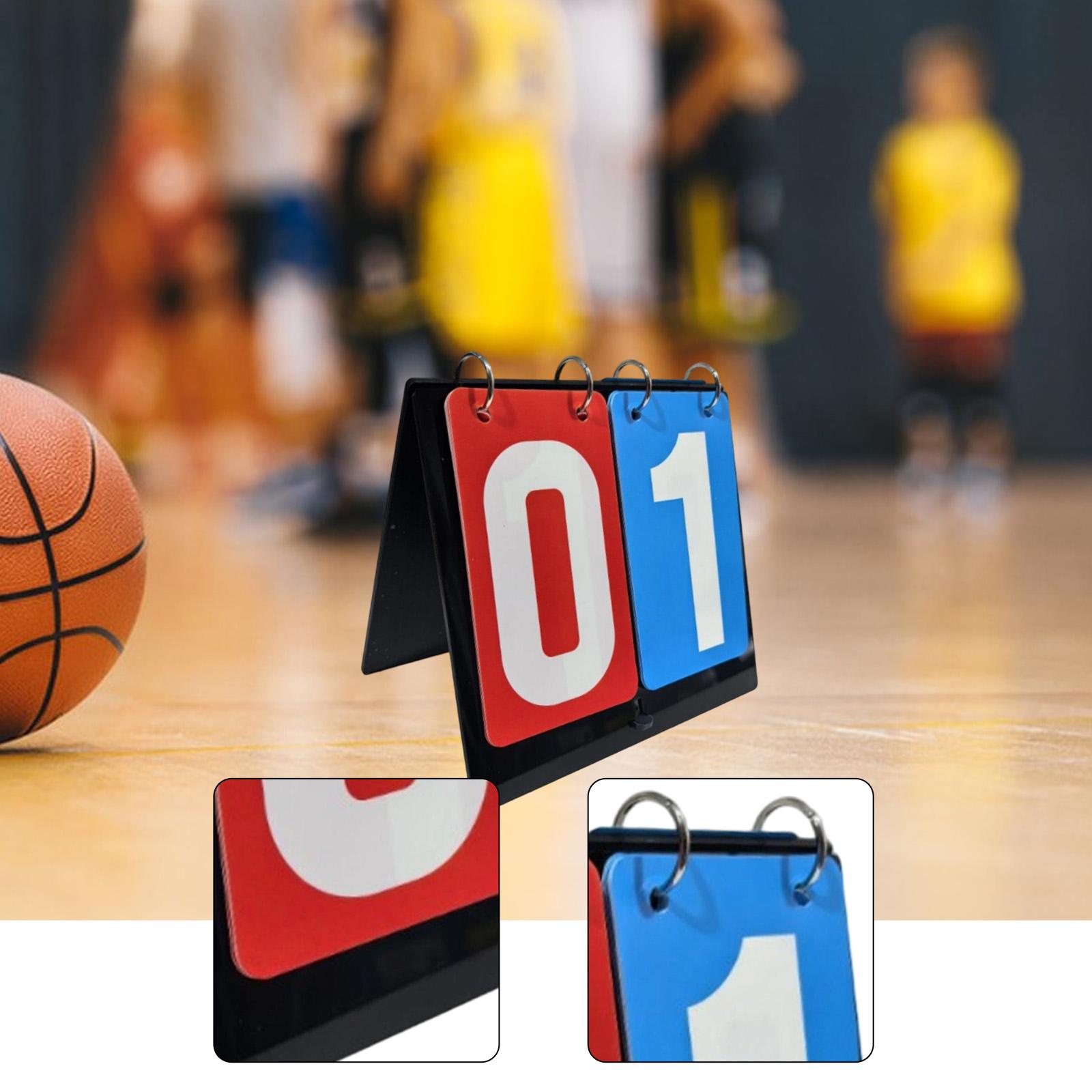 Sports Scoreboard 2 digits Fli - Badminton Score Counter 评论和价格