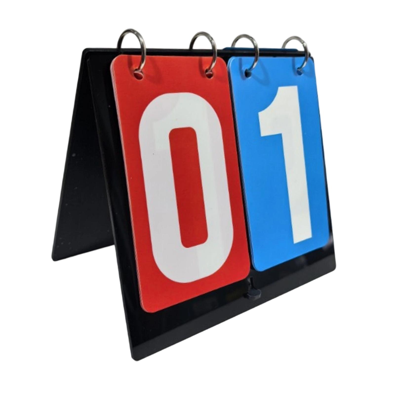 Sports Scoreboard 2 digits Fli - Badminton Score Counter 评论和价格