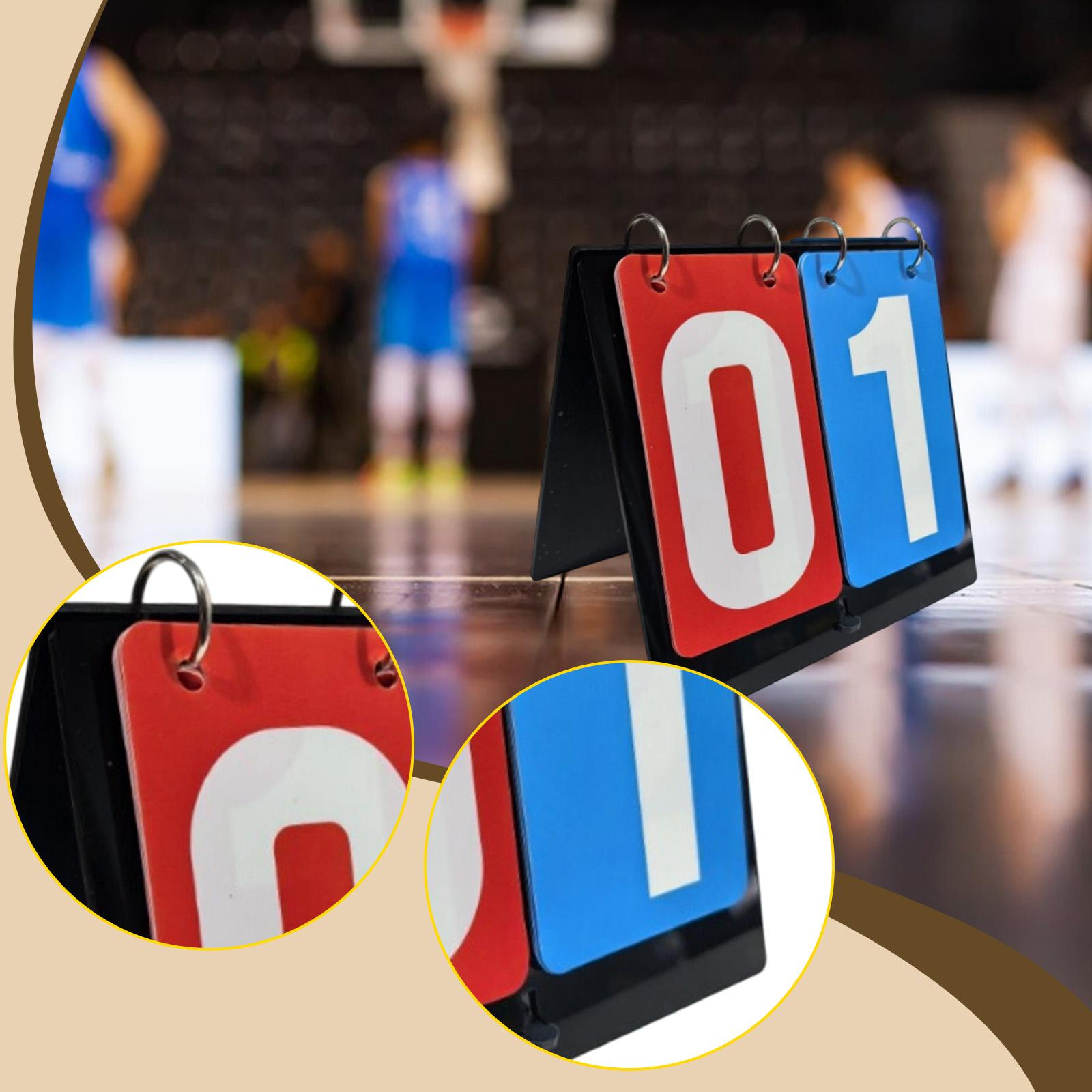 Sports Scoreboard 2 digits Fli - Badminton Score Counter 评论和价格