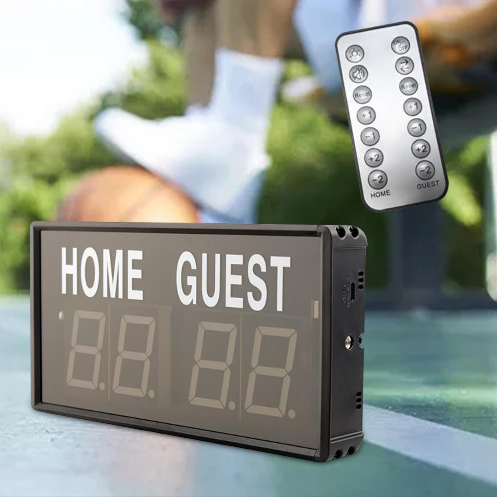Digital Scoreboard LED Scoring - Badminton Score Counter 评论和价格