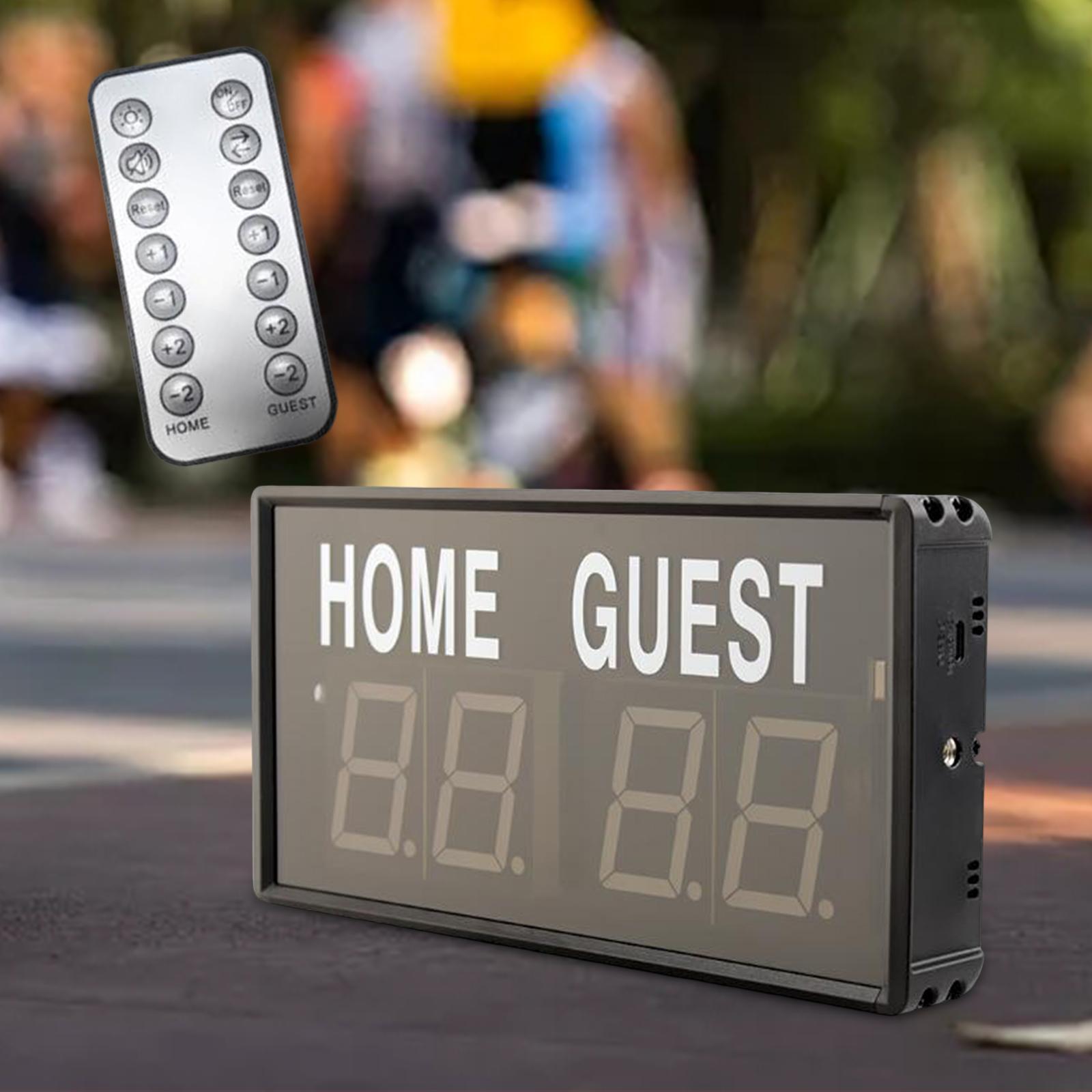 Digital Scoreboard LED Scoring - Badminton Score Counter 评论和价格