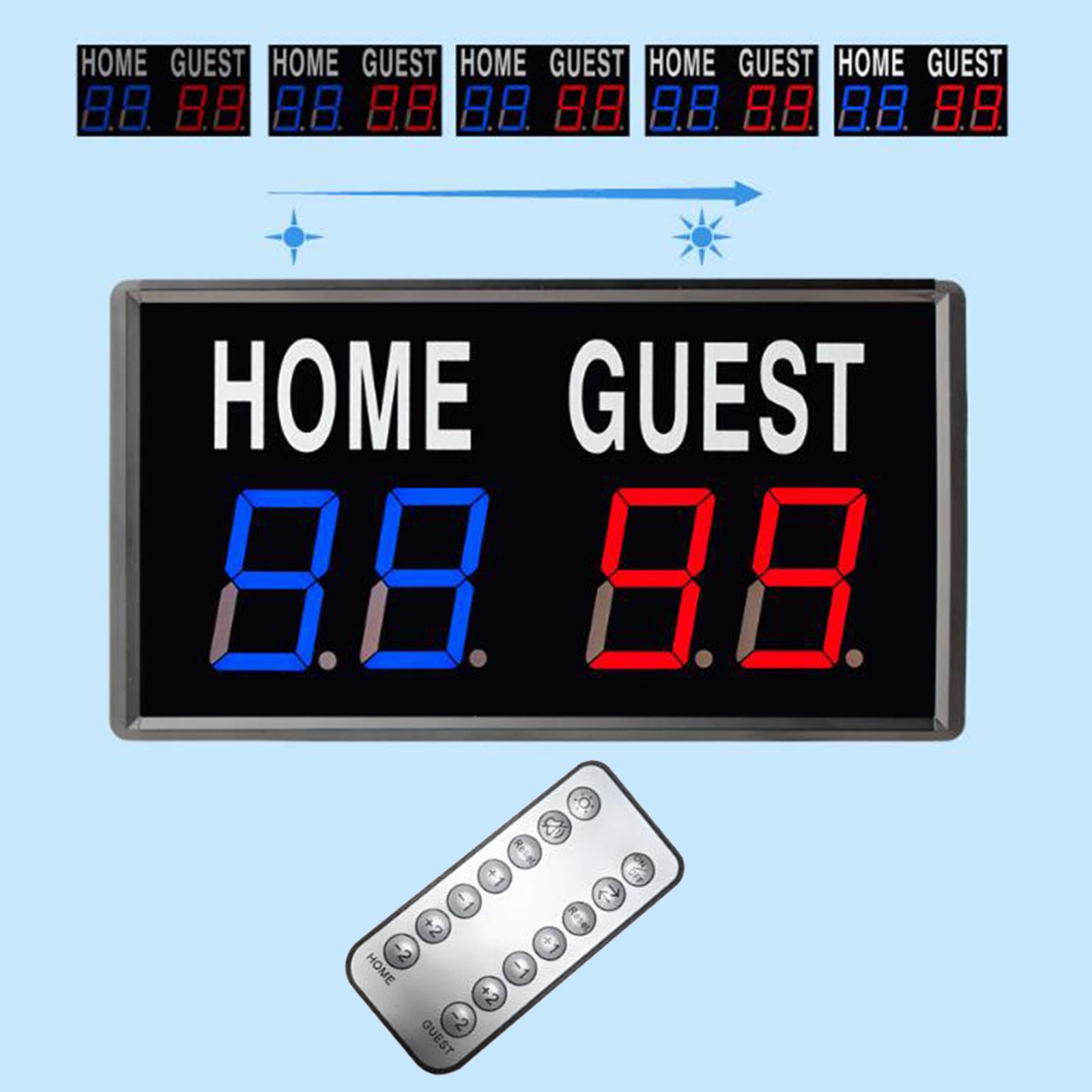 Digital Scoreboard LED Scoring - Badminton Score Counter 评论和价格