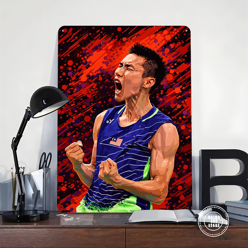 Badminton Player Celebrating V - Badminton House 评论和价格